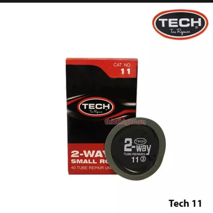 Miếng vá săm hình tròn Tech Tire Repair 2-Way No.11 hộp 40 miếng