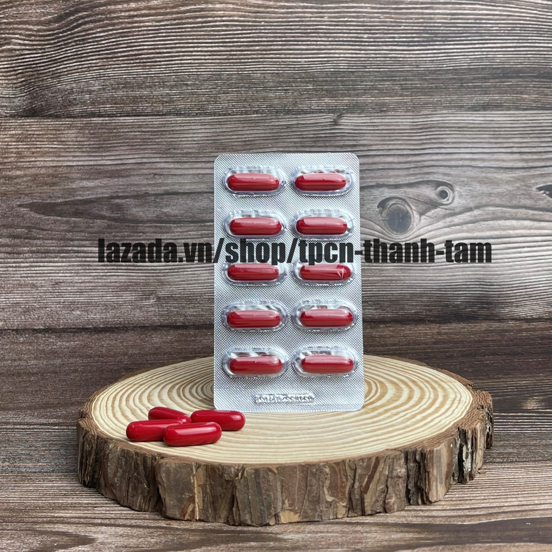 Viên uống mát gan Rutin C bổ sung vitamin c hỗ trợ giải độc gan tăng sức đề kháng - Hộp 30 viên