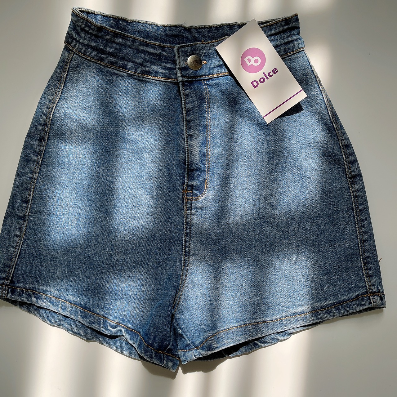 Quần short jean nữ phong cách Uzzlang Hàn - Dolce
