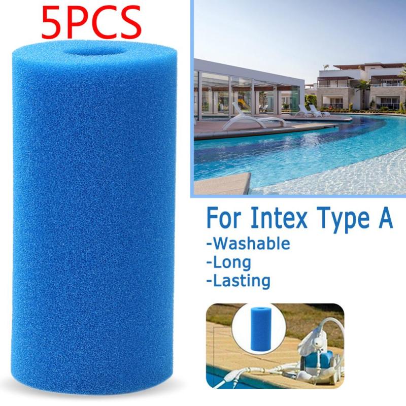 Reusable&Washable Swimming Pool Filter Foam Sponge Cartridge For Intex Type A AD