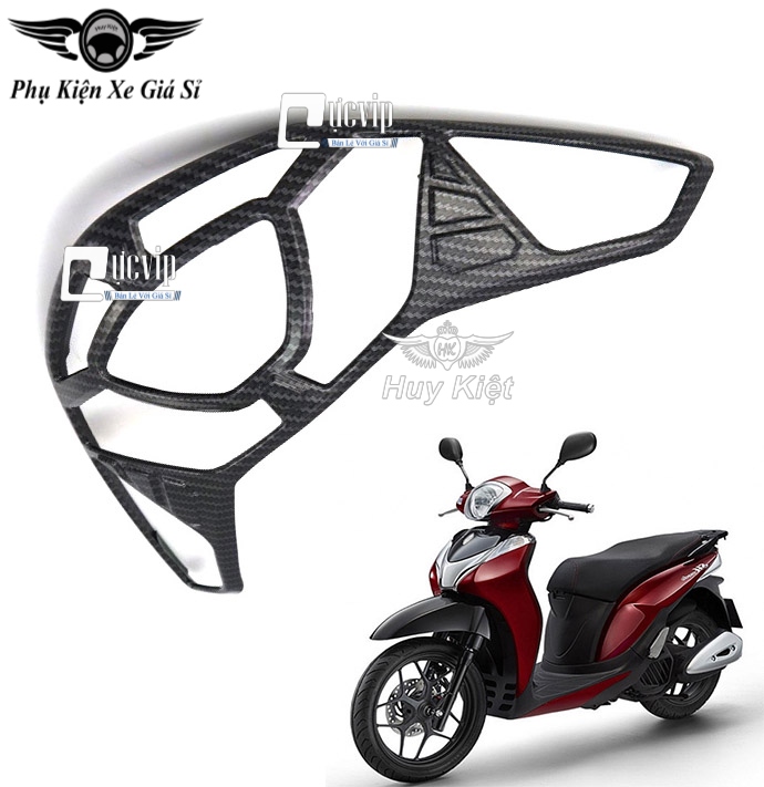 [HCM]Ốp Chụp Đèn Lái Sau SH Mode 2020 Carbon MS3289