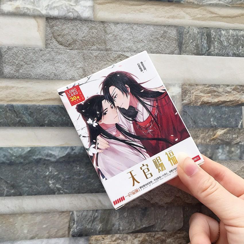 Hộp ảnh Lomo Thiên quan tứ phúc in hình anime chibi