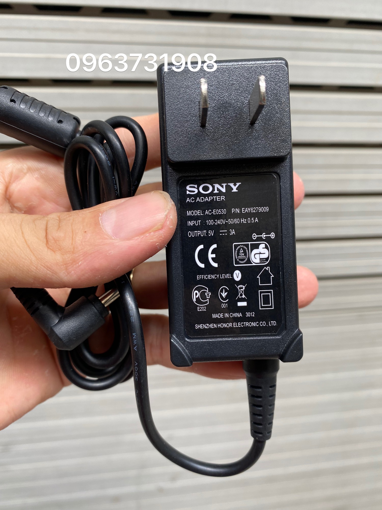 Dây sạc 5v 3A cho loa Sony SRS-XB30 hàng cao cấp