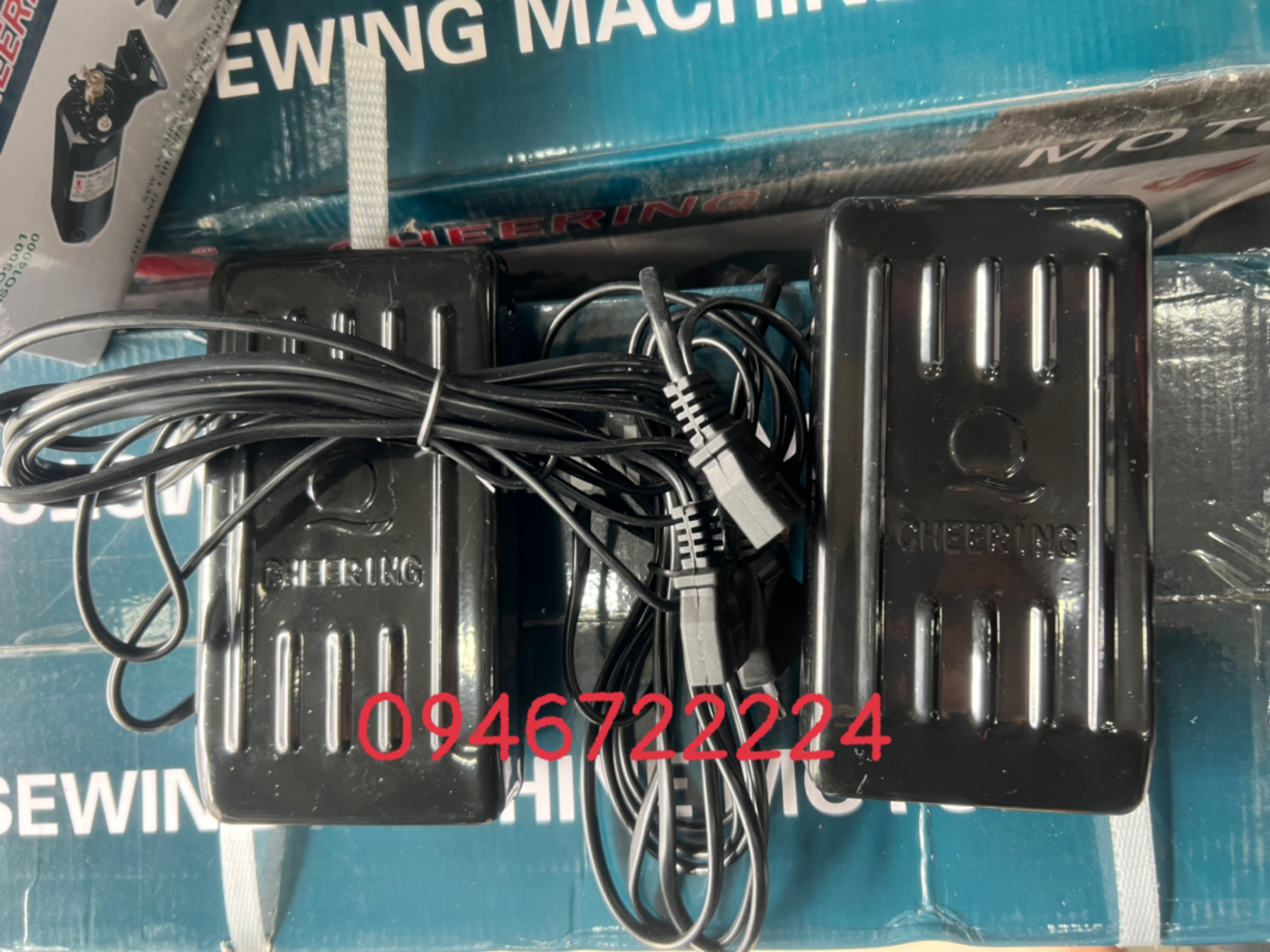 bàn đạp bàn ga mô tơ máy may gia đình 3 chấu