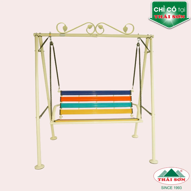 Xích Đu FAMILY - Lắp Ráp Thái Sơn (Chất Liệu Sắt - Sơn Tĩnh Điện) - ( HÀNG CHÍNH HÃNG - ĐỔI TRẢ MIỄN PHÍ )