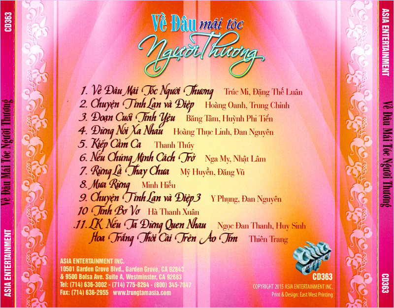 Bô 7CD phôi phono- Hoàng Thục Linh