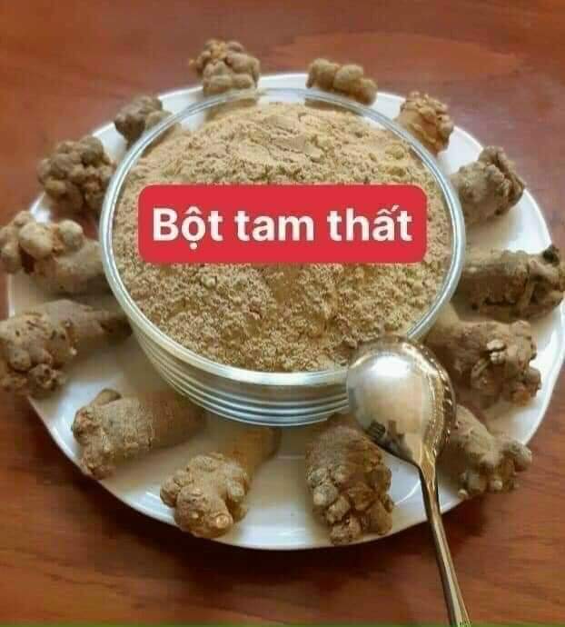 bột củ tam thất bắc