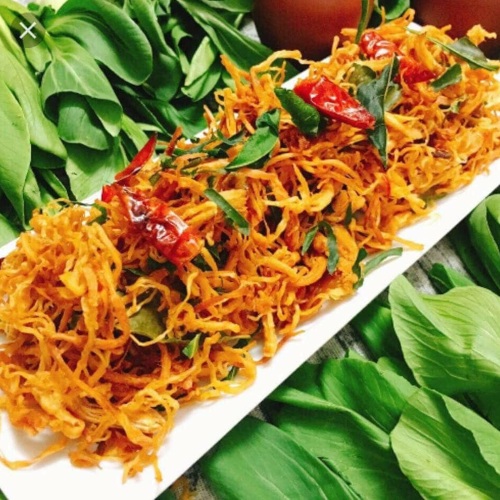 Khô Gà Lá Chanh Túi 500g