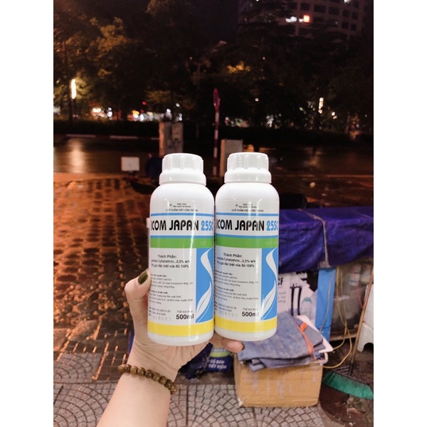 Combo 2 chai chế phẩm diệt muỗi ICOM JAPAN 25SC - 500ml .