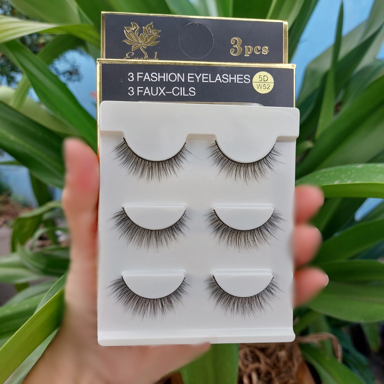 [HCM] Hộp 3 Cặp Lông Mi Chồn 3D Siêu Tự Nhiên