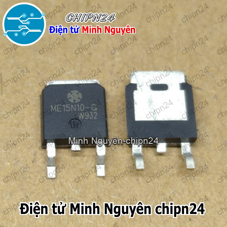 [2 con] (SOP) Mosfet Dán 15N10 TO-252 15A 100V Kênh N (SMD) (ME15N10 ME15N10-G) - HH004210