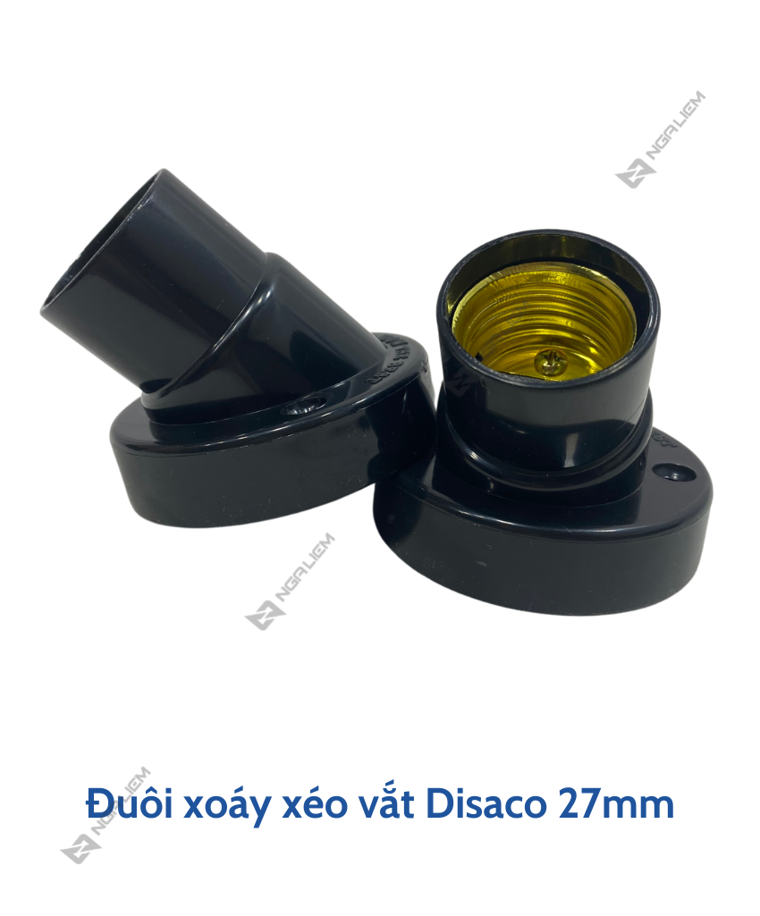 Đuôi Xoáy Xéo Vát DISACO (Trắng/ Đen)