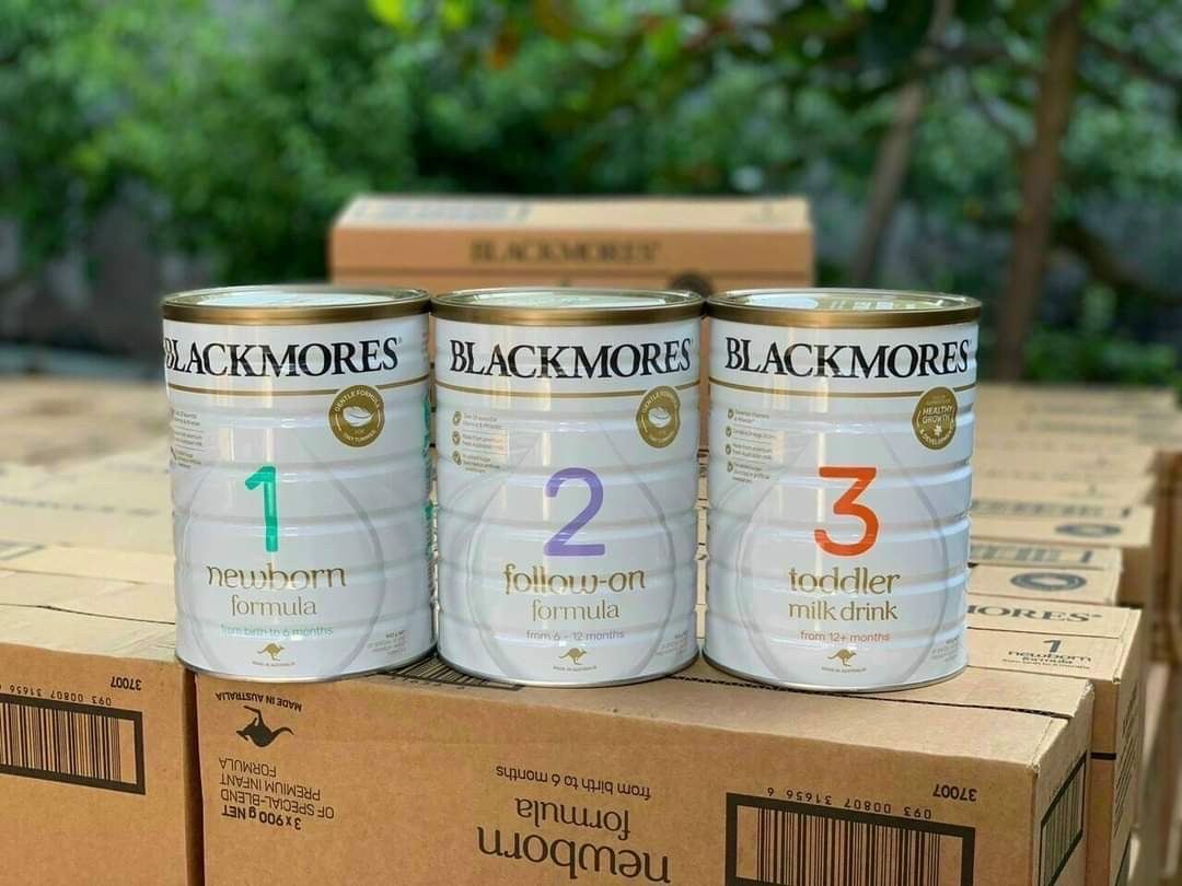 Sữa BLACKMORES số 3 Toddler Úc 900G (1 tuổi trở lên)