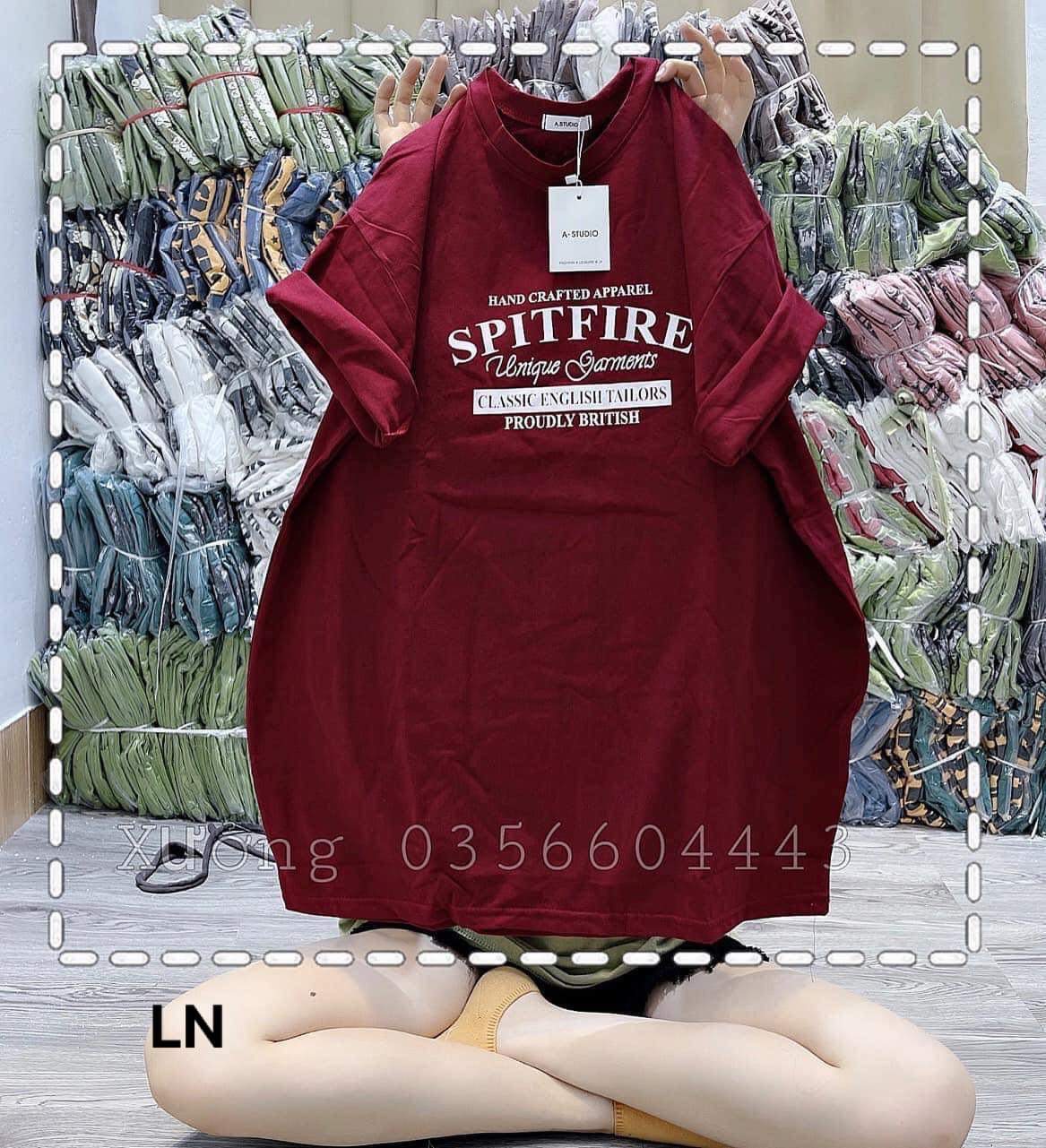 Áo thun spi.tfre  Chất cotton ,ln
