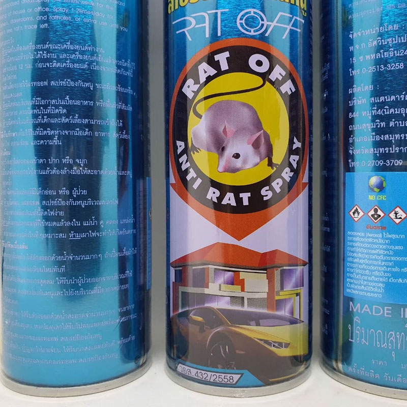 Chai xịt đuổi chuột Thái Lan 200ml