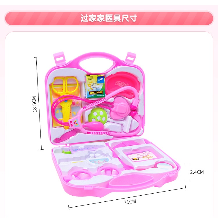 Vỉ đồ chơi vali đồ bác sĩ cho bé
