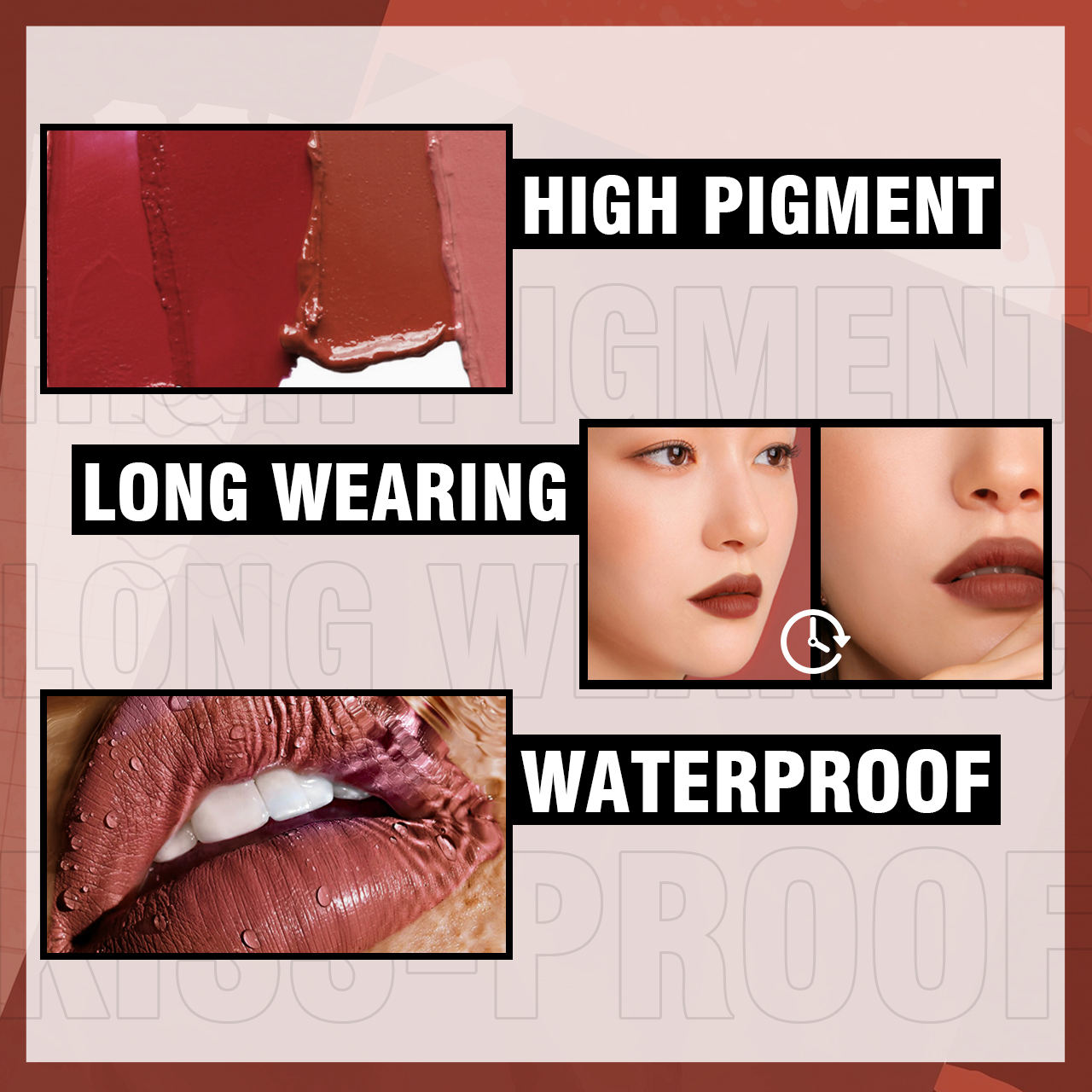 Mẫu Son Môi Dạng Lỏng Chống Thấm Nước SACE LADY 1.8ML