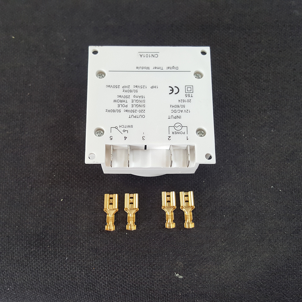 Công tắc hẹn giờ 12 volt màu trắng
