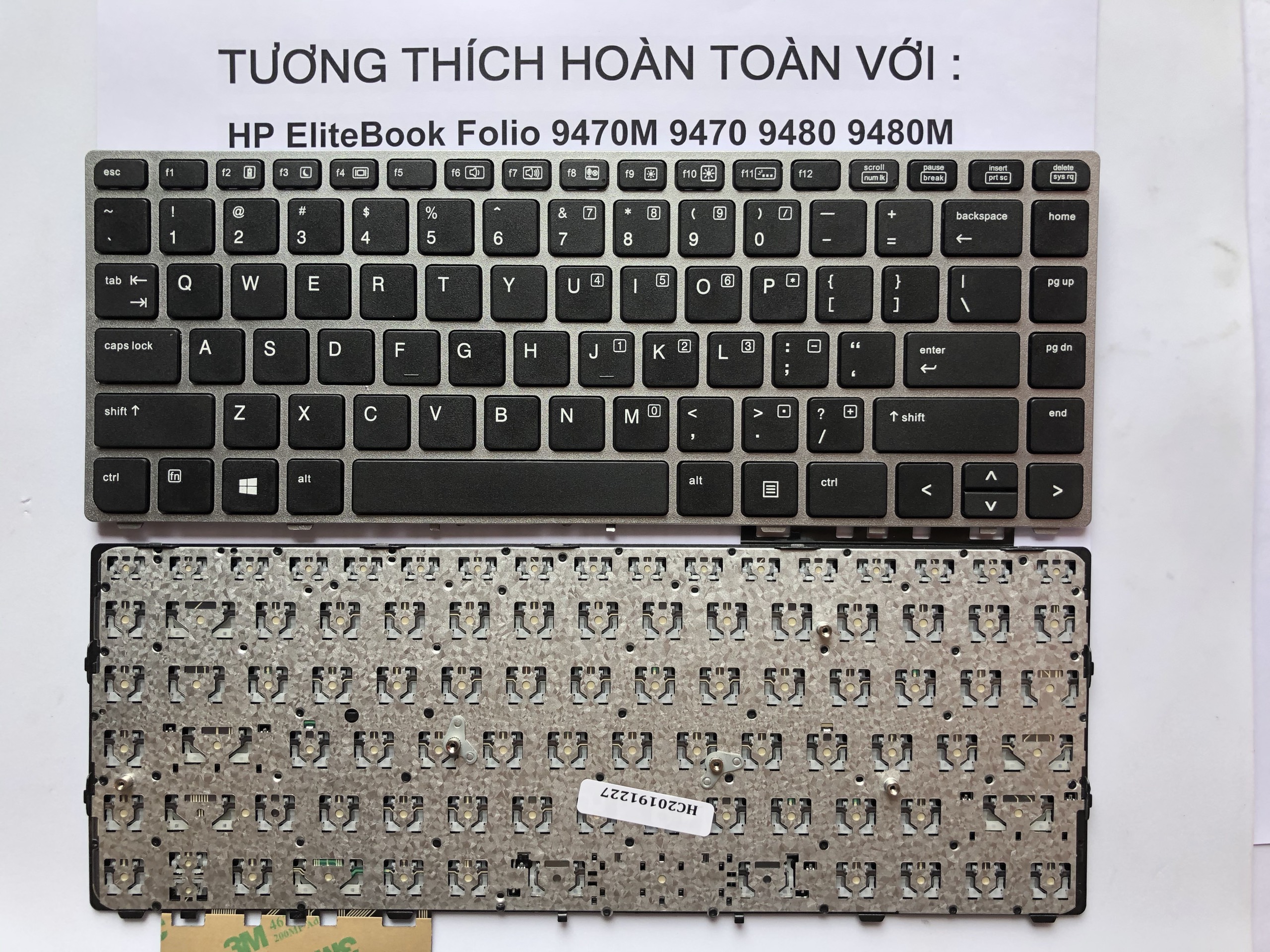 [HCM]Bàn Phím cho Latop HP Elitebook Folio 9470M 9470 9480 9480M - Loại không chuột Hàng mới 100% Bảo Hành 12 Tháng Toàn Quốc