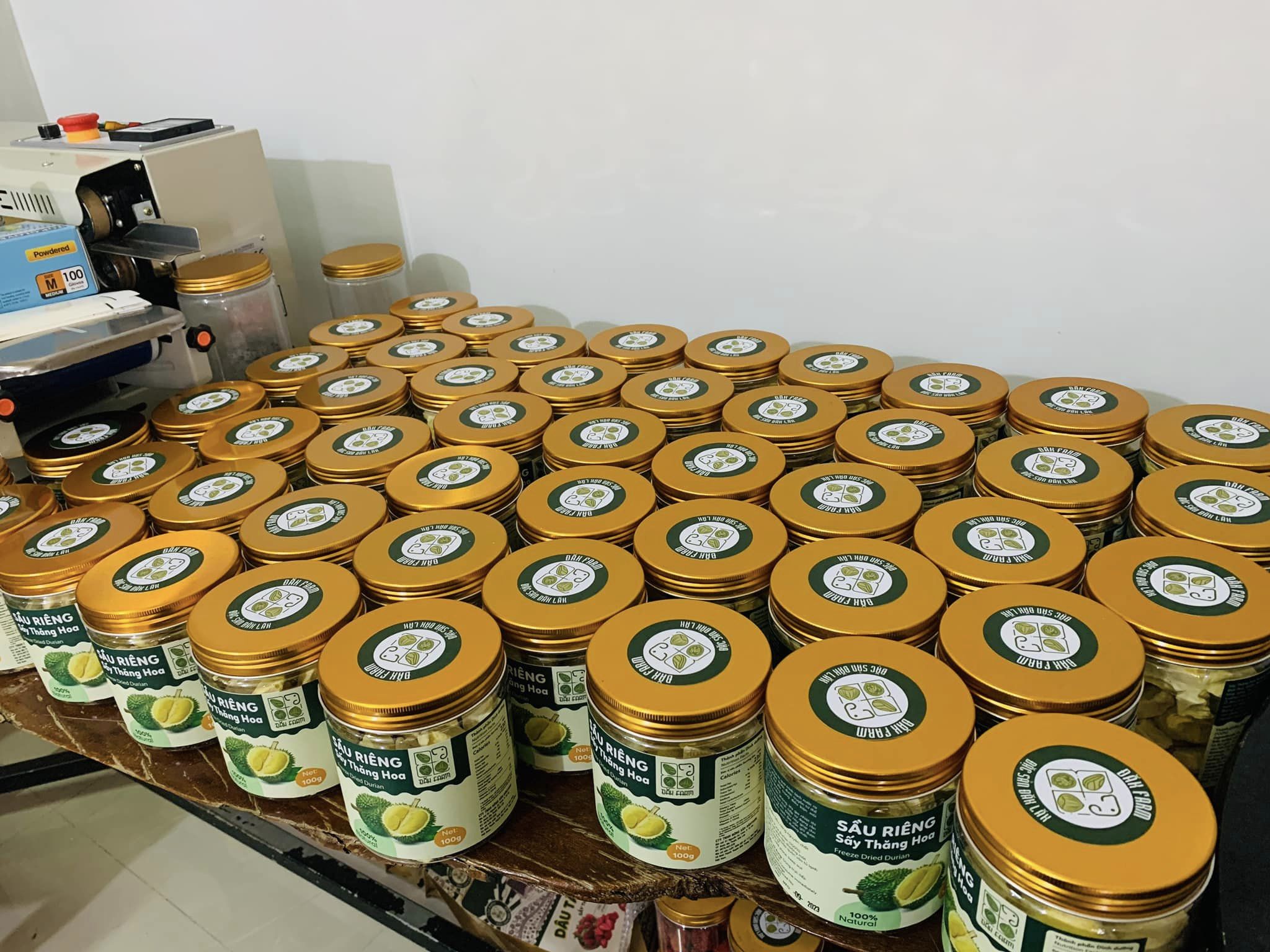 SẦU RIÊNG SẤY THĂNG HOA - ĐẮK FARM (Dạng thanh)