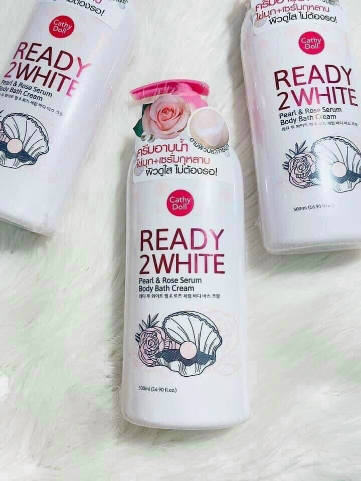 Sữa tắm trắng Ready 2 white ngọc trai thái lan chính hãng
