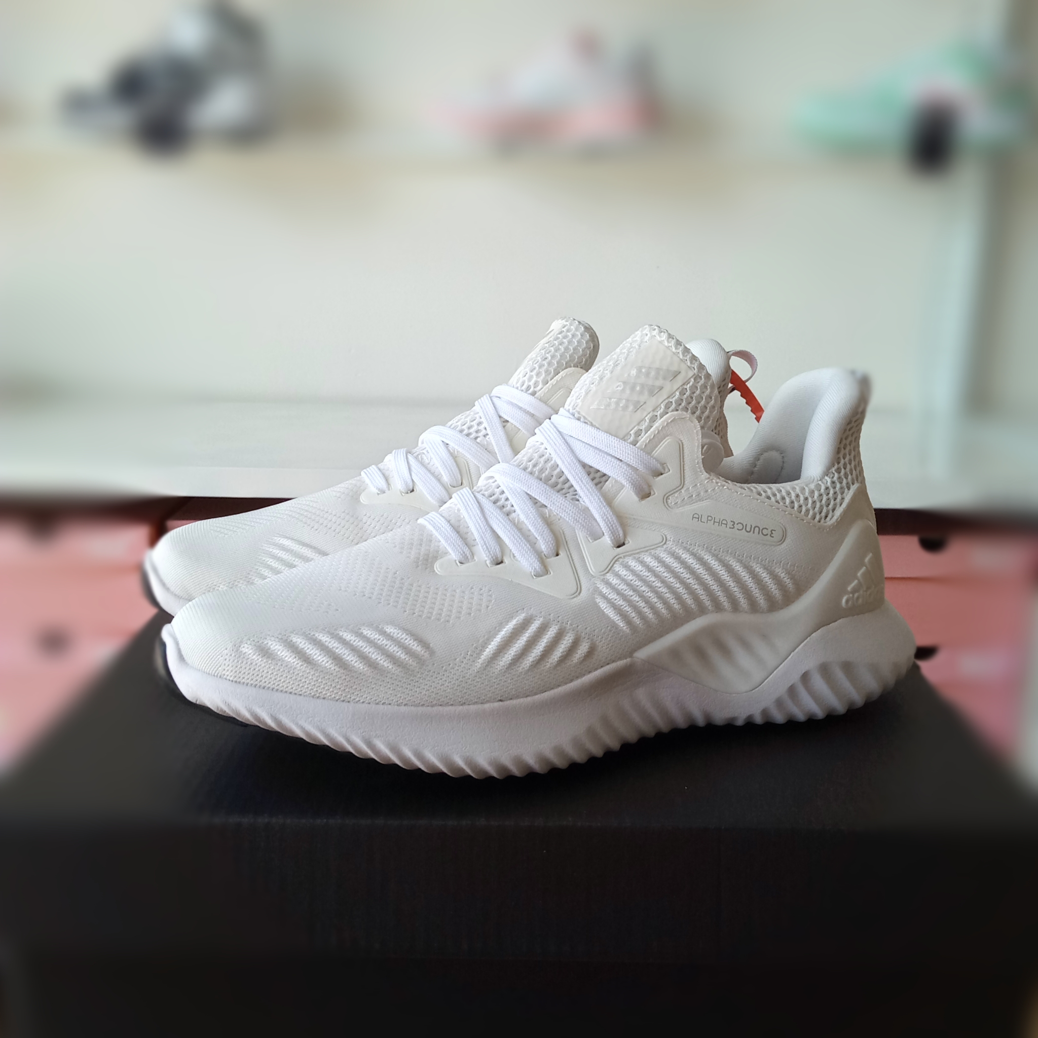 Giày Adidas Alphabounce Beyond trắng full