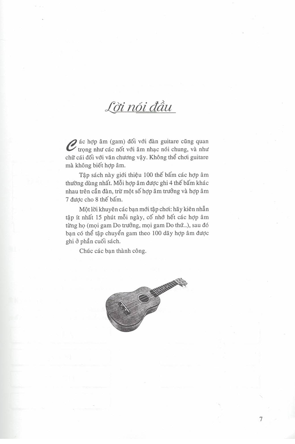 1000 Hợp âm cho đàn Guitare