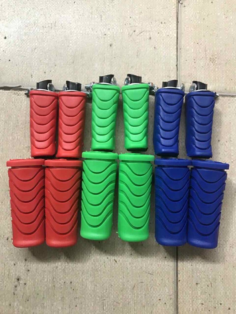 cặp gác chân trước sau cao su đủ màu