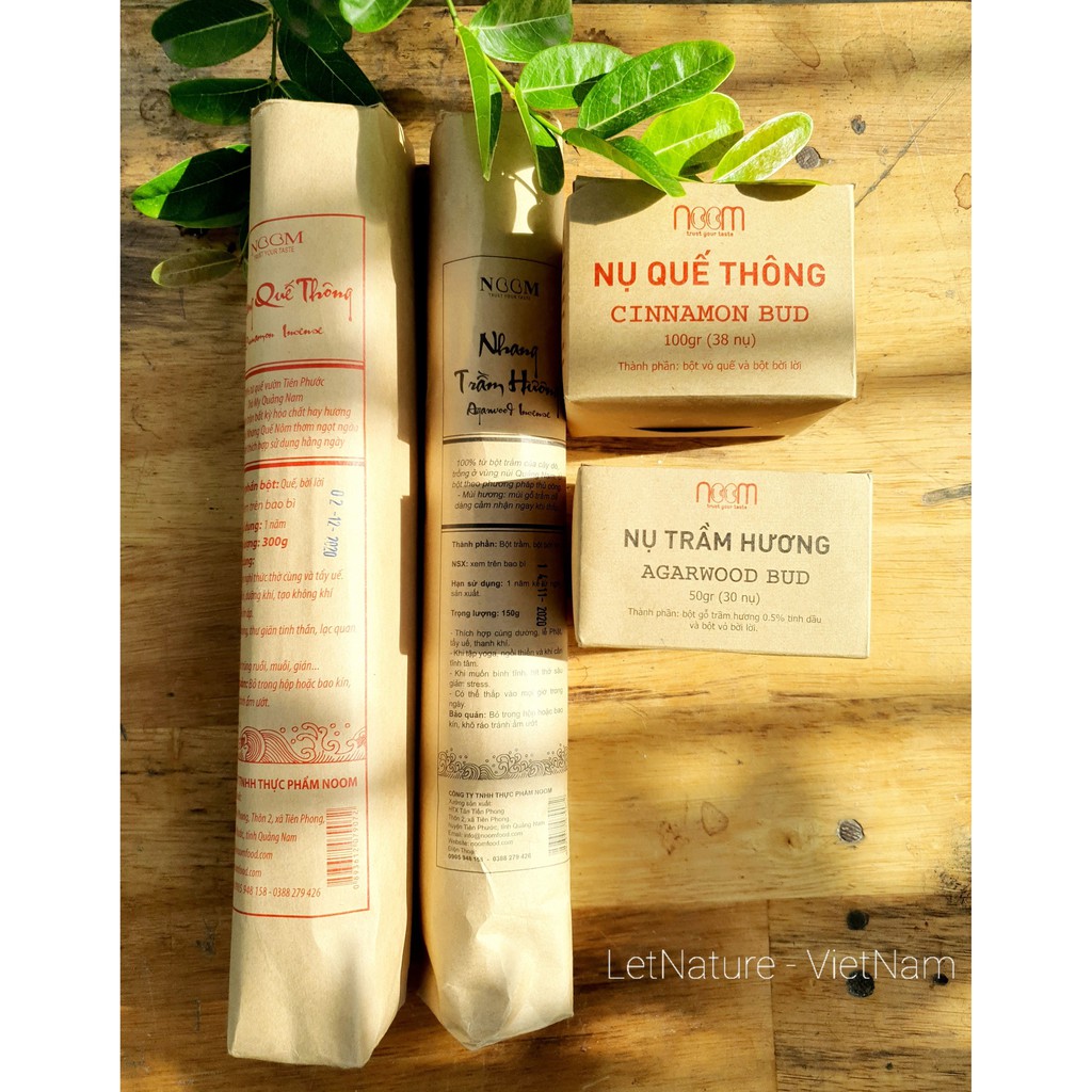 Nhang Quế Thông - Noom (100% từ quế Quảng Nam)