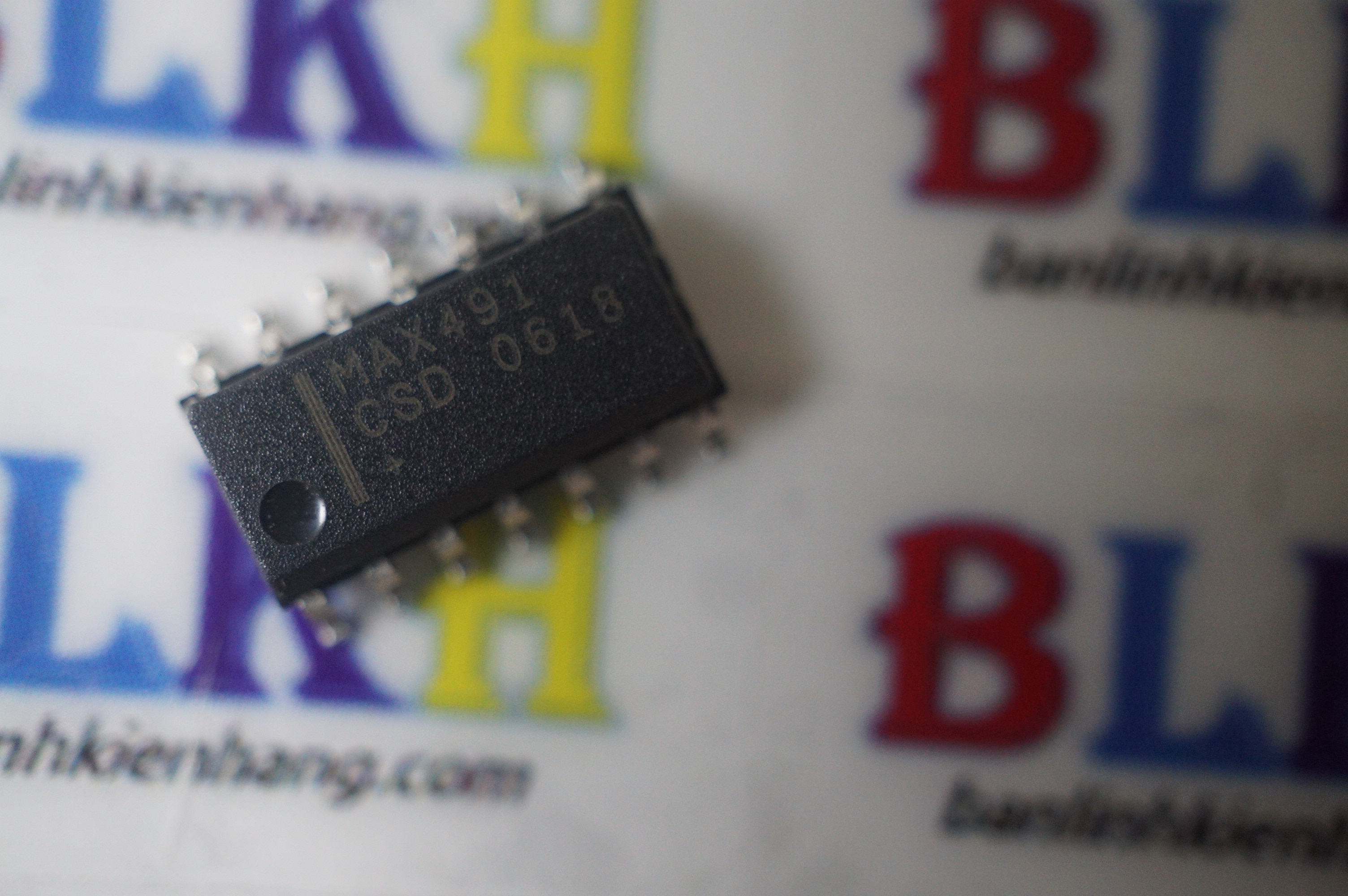 2 ic giao tiếp rs-485/rs-422 max491 sop-14 chính hãng maxim