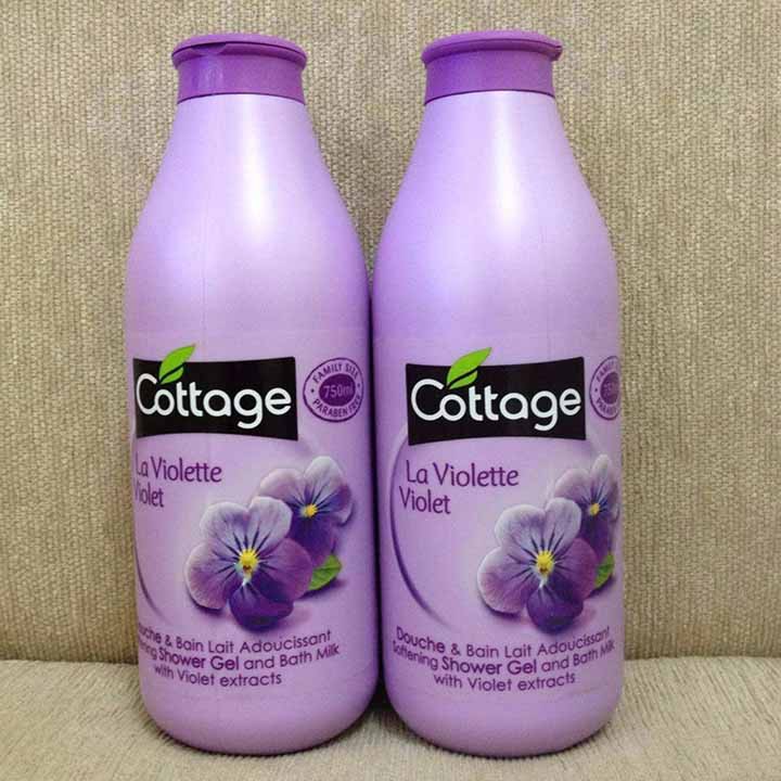 [GIẢM 5% ĐƠN 129K][HCM]Freeship 99K - Sữa Tắm Cottage - Pháp 750 Ml