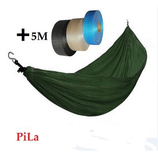 Võng Dù 2 lớp Thái Lan Tặng 3m dây