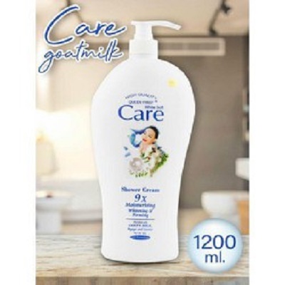 SỮA TẮM CON DÊ WHITE  9X 1200ML