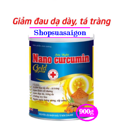 [Hộp 900gr] Sữa nghệ Nano Curcumin Gold. Date 2027