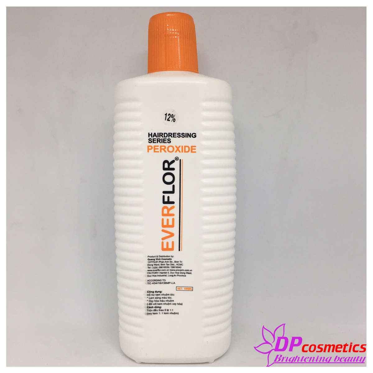 Oxygen powered hair dye everflor 3,6.9,12
