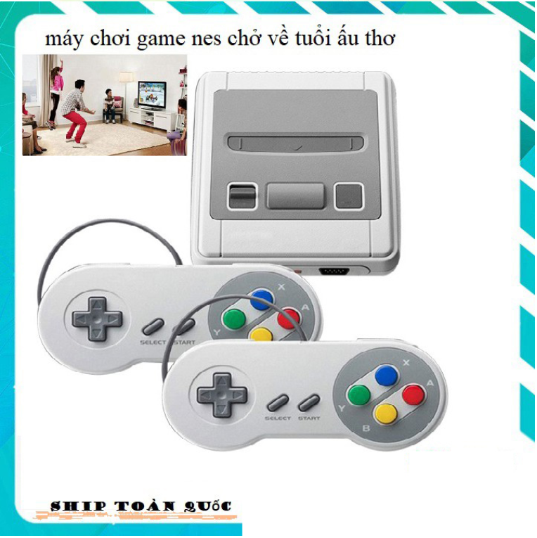 Máy chơi game 2 người chơi only one- HD GAME 620 game, kết nối TV, đồ họa 3D phiên bản SNES Mini SFC Retro Game cầm tay 4 nút cao cấp- BẢO HÀNH 2 NĂM ĐỔI MỚI 1-1 TRONG 7 NGÀY NẾU CÓ LỖI
