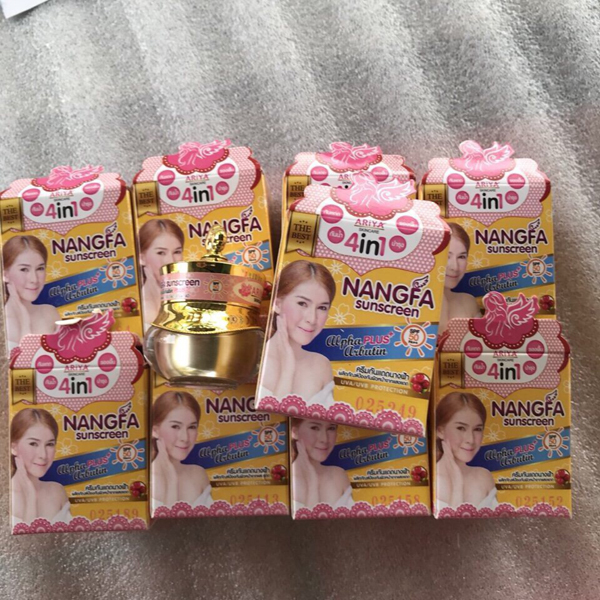 Kem Nangfa Sunscreen SPF 50 Thái Lan 4in1