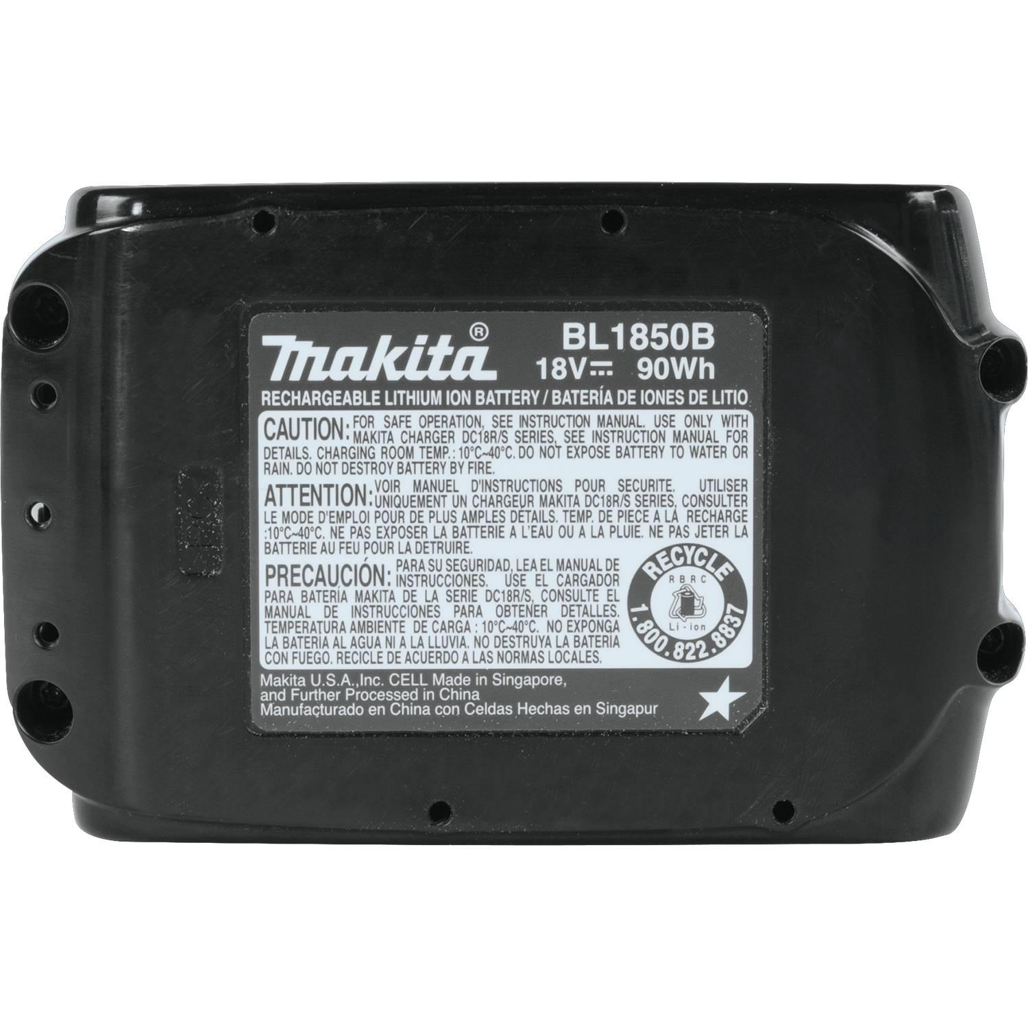 Pin Makita BL1850B (có hiển thị)