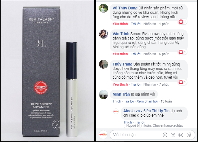 Serum mọc lông mày Revitabrow Advanced 3D 3.0ml mẫu mới 2020