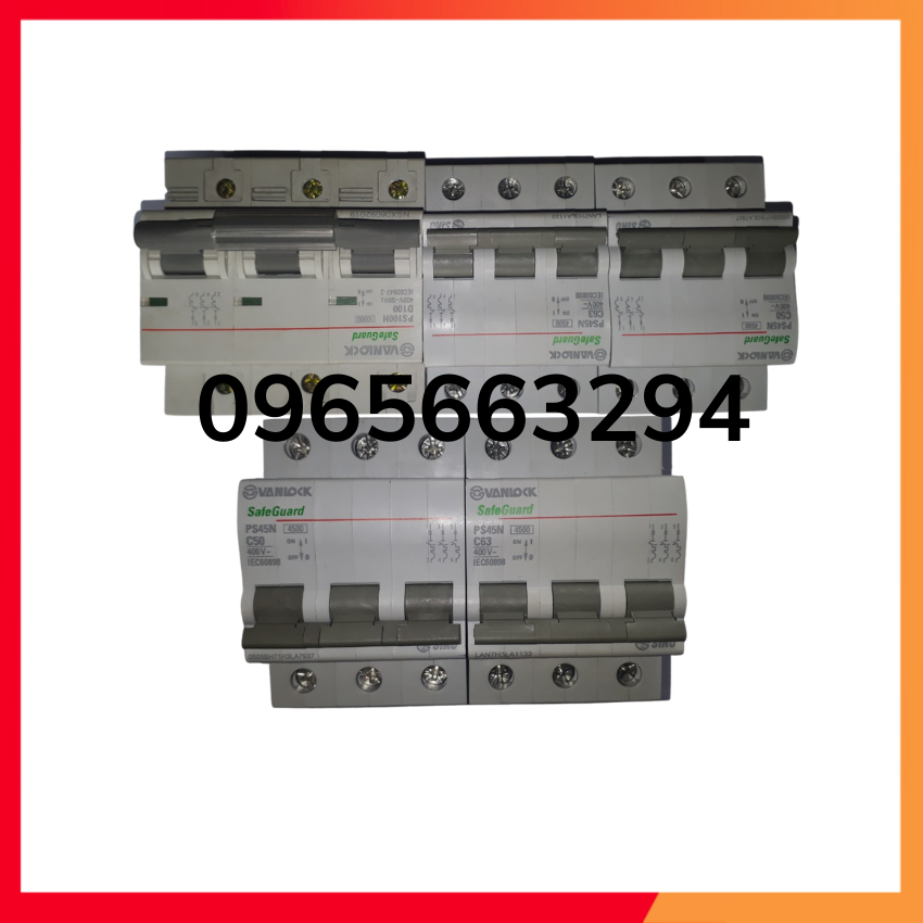 CB 3PHA (Aptomat) sino vanlock từ 20A tới 100A