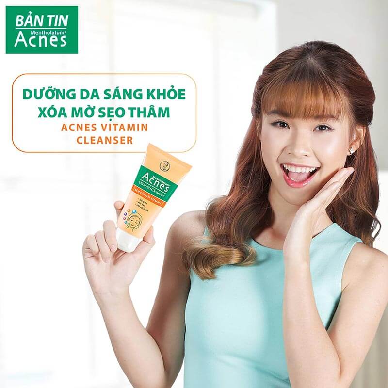 Kem rửa mặt Vitamin Acnes Vitamin Cleanser 100gr