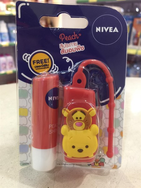 Son dưỡng môi Nivea (Peach shine)