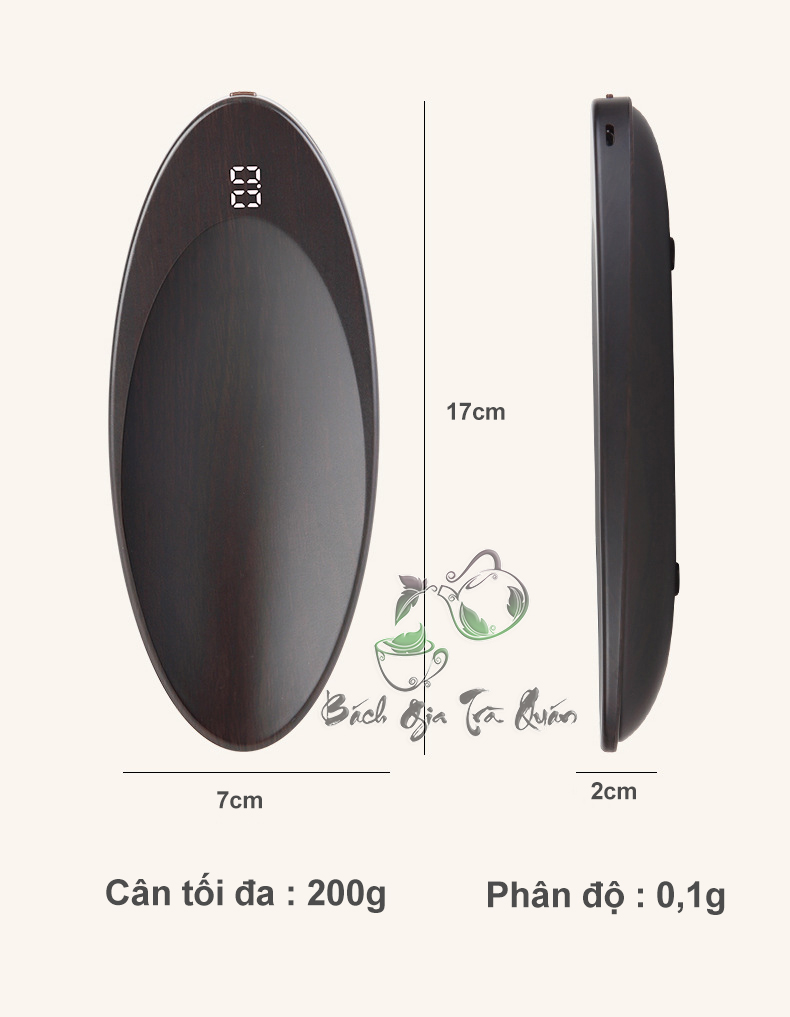 Cân Cung Nhãn - Kèm Sạc Điện - Cân Trà Điện Tử