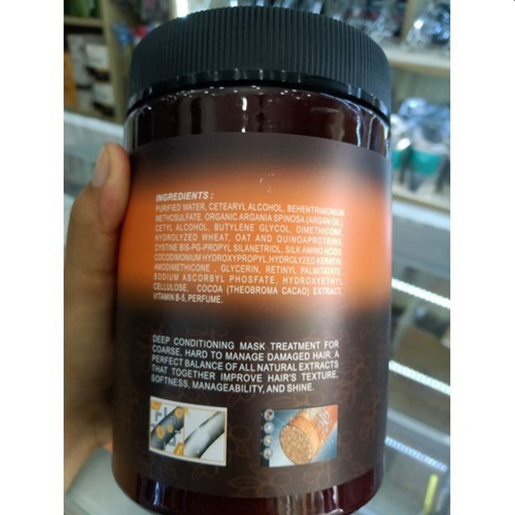 [HCM]Kem ủ tóc ARGAN & KERATIN 1000ml
