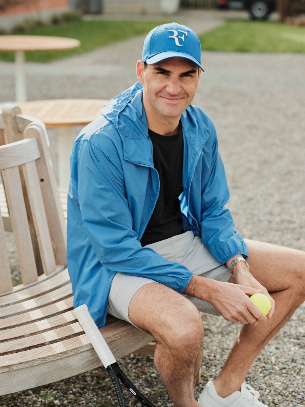 Mũ lưỡi trai Uniqlo Roger Federer Trắng #3 Mũ lưỡi trai Uniqlo Roger Federer Trắng