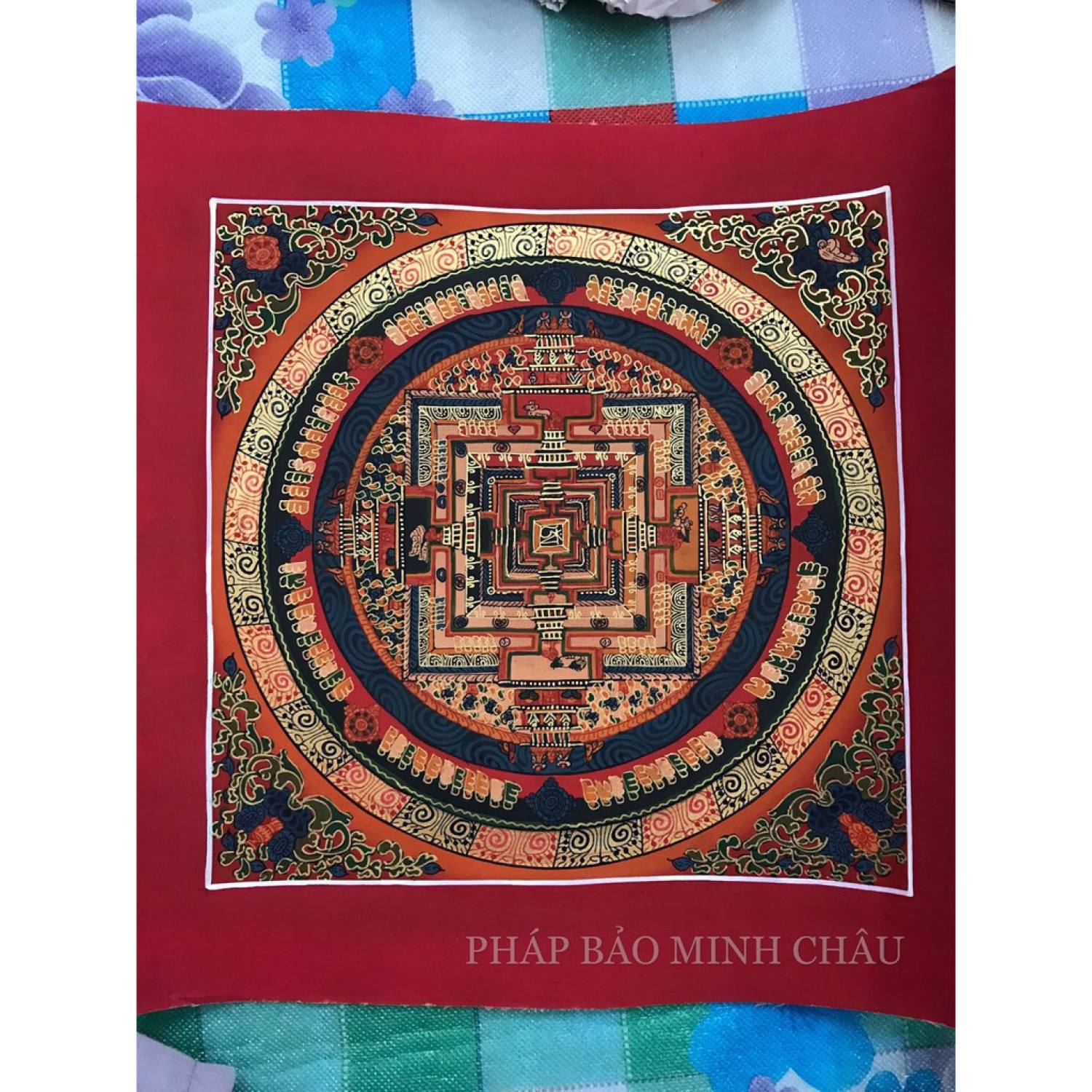 [PBMC] Tranh Mandala Nepal có khung (CHÁT CHỌN MẪU)