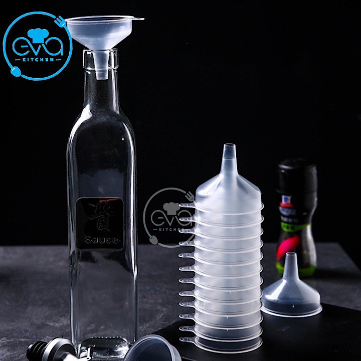 Combo 3 Phễu Nhựa PP Chiết Rót Mini Tiện Lợi