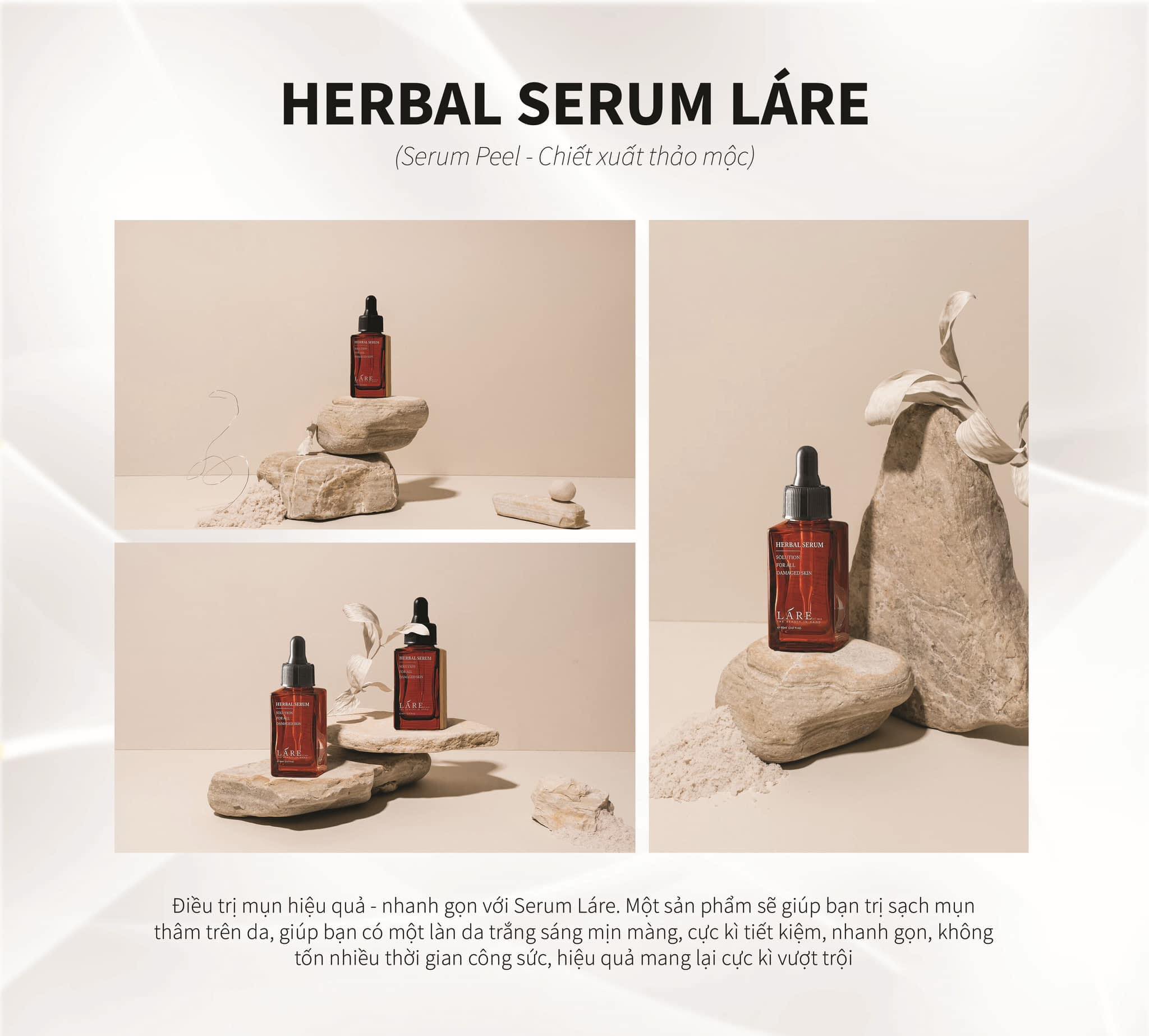 Serum thảo mộc thanh dược Lare 80ml