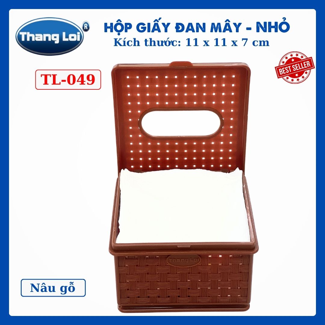 Hộp Đựng Khăn Giấy Vuông Size Nhỏ