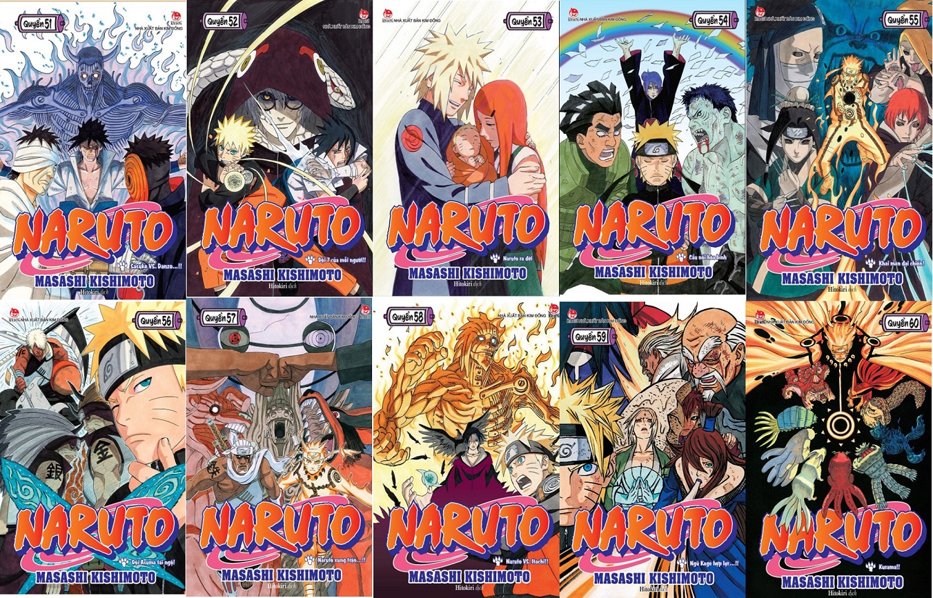 Combo naruto - tập 51 đến tập 60
